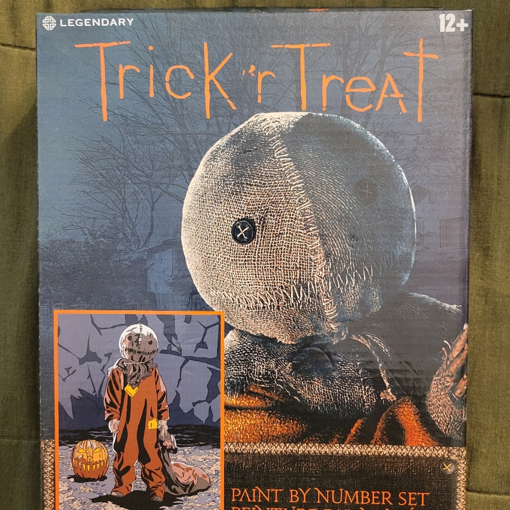 TRICK R TREAT paint by number